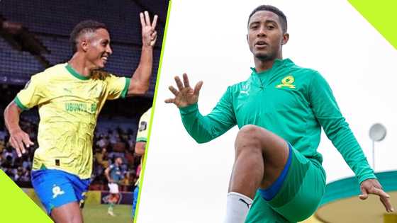 In-form Mamelodi Sundowns star is enjoying their fight for titles