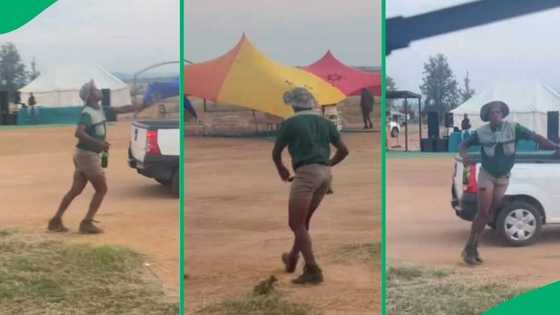 Man Hilariously dances with booze to Afrikaans song 'Lemoene' by Appel and Bok van Blerk