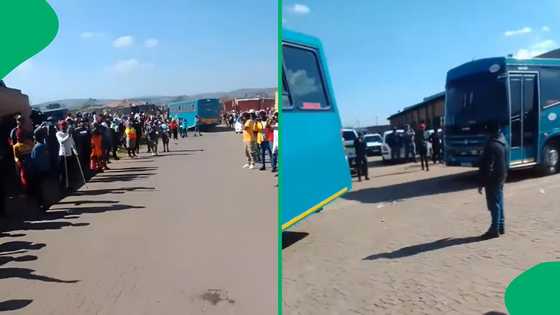 "We're coming back": South Africans bid foreign nationals goodbye as buses leave for their countries