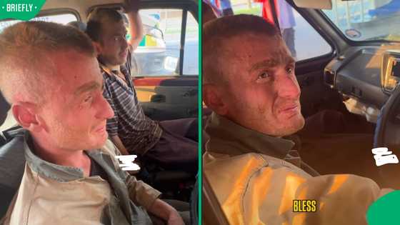 “He looks tired”: SA left emotional as motorist breaks down in tears after receiving act of kindness