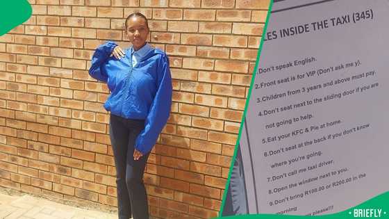 "Should we call him a pilot?": Taxi driver's wild rules go viral in Mzansi