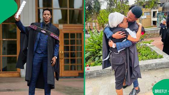 "Keep in touch with her": 'Varsity mom' steals the show at student's emotional graduation, SA moved