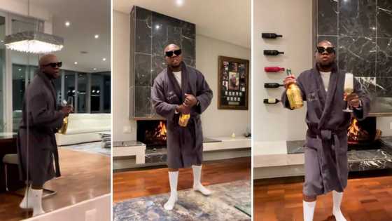 Inside look at Tbo Touch's multi-million rand mansion, video goes viral and leaves Mzansi people swooning