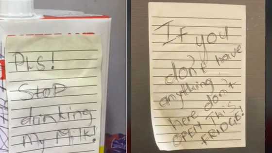 North West University student writes notes food thief in their residence, viewers relate to annoying varsity issue