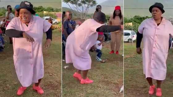 Drip gogo's fire dance moves go viral and have peeps applauding her skills at groove