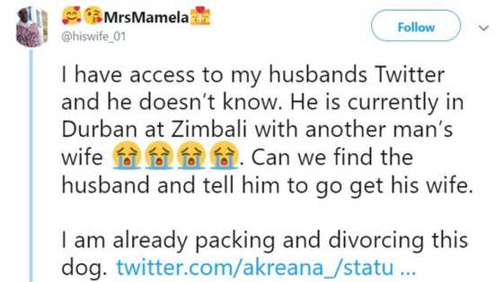 Lady shares screenshots of cheating husband's explicit conversations