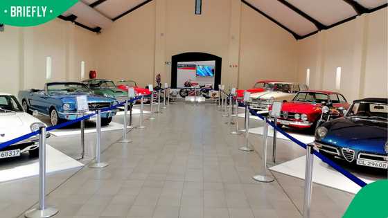 Inside Johann Rupert's Franschhoek Motor Museum where 80 rare cars are on display