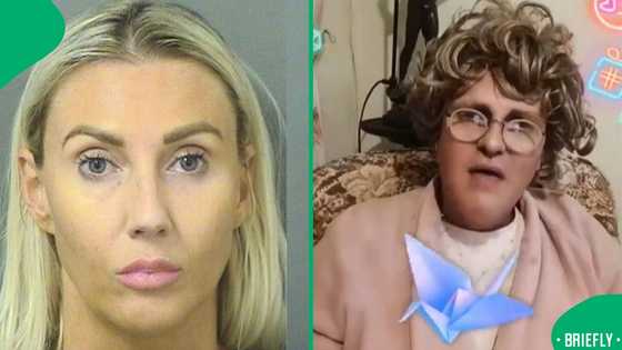 Comedian created a viral Tannie gossip skit mocking Mel and Peet Viljoen’s alleged supermarket arrest