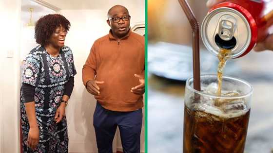 Husband pranks wife with fizzy drink, South Africa concerned: "Are her eyes OK?"