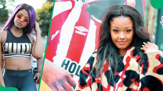 Babes Wodumo bares all during recent performance, SA worried about her: "Why is she naked?"