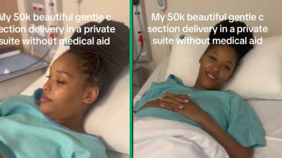 High costs of private hospital births exposed: R50K c-section garners support from netizens on TikTok