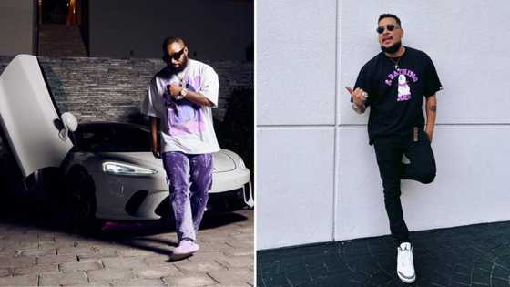 AKA's old video explaining why he never bragged about his wealth trends, Cassper Nyovest catches strays online