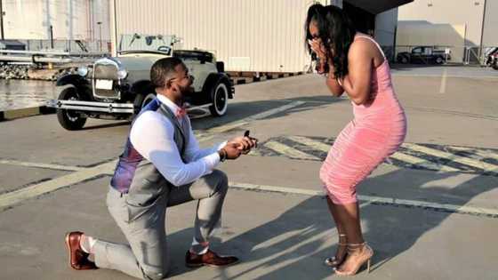 Couple who started talking on Facebook DM get engaged after dating for 1 year