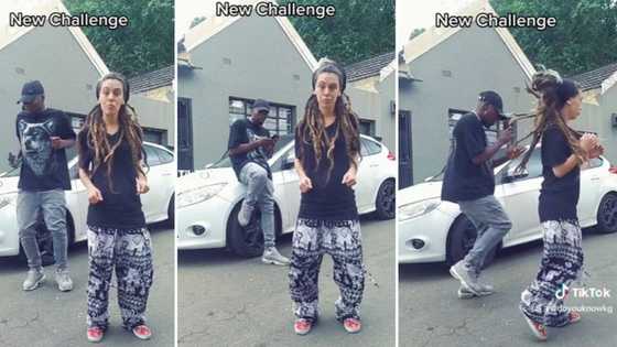 Local woman and man have Mzansi jiving to the beat with lit dance video: “Too smooth”
