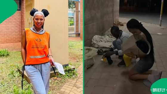 "Don't underestimate your efforts": Student's kind deed for homeless man draws mixed reactions