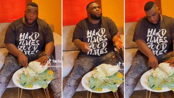 Man chopping cabbage wants to report neighbour braaing in January for air pollution, Mzansi in tears