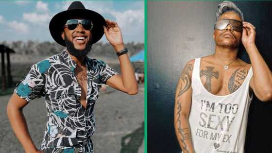 Mohale Motaung seemingly responds to Somizi Mhlongo's 'fake' WhatsApp supposedly from Mbongeni Ngema