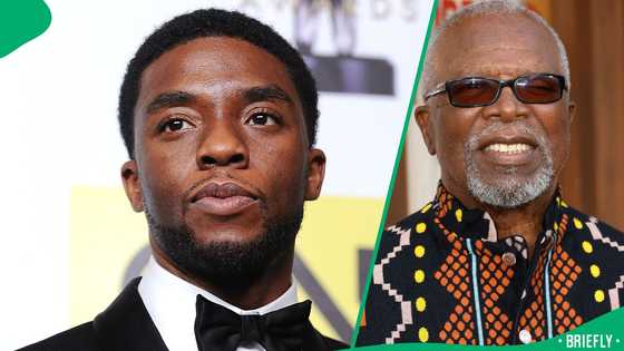 John Kani remembers Chadwick Boseman in emotional interview: "I miss you son"