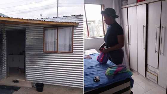 Woman posts 4 pics of spacious shack, which earned her praise from South Africans, Facebook users compliment her taste