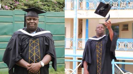 God's time: Man who spent 22 years in primary school finally graduates with degree