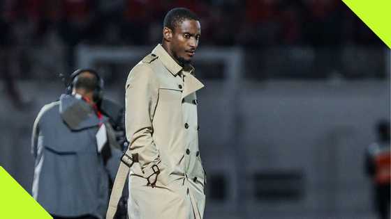 Mokwena reacts to Wydad fans' actions after being escorted off pitch by police