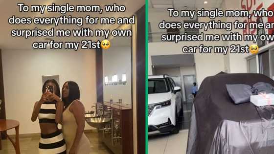 21-Year-old daughter thanks single mom for car: "Forever indebted to you"