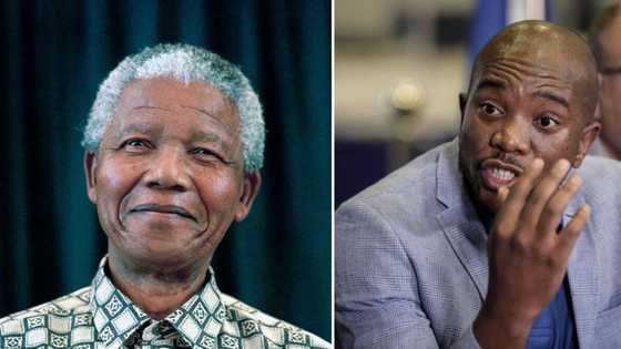 Mmusi Maimane questions shabby Nelson Mandela statue in Kimberley, SA has hilarious reaction: "R10 million"