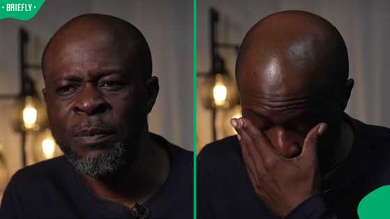 "I am broken": Nigerian man breaks down in interview after fleeing anti migrant unrest in SA