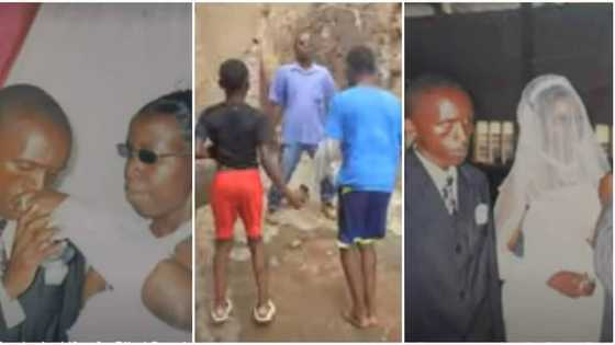 They defied the odds: Blind couple who attended same schools gets married, bears beautiful kids, video emerges