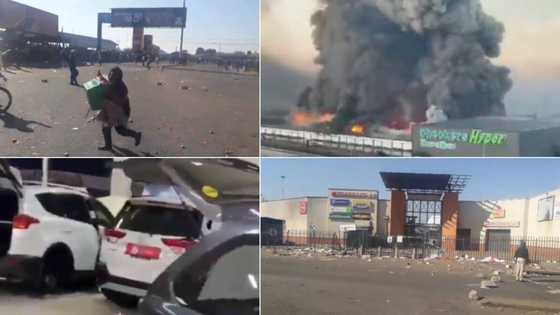 Videos show violent looting amid #FreeZumaNow protests, Mzansi reacts