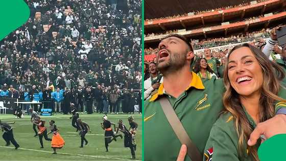 “A proper initiation”: UK woman blown away by her first Springboks game at FNB Stadium in Soweto