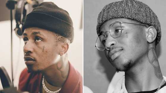 Emtee confused by billboard snub in his city, complains about DJ Khaled's album cover being all over posters