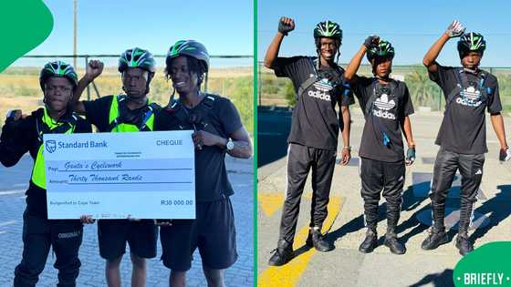 "It wasn't easy but we made it": Limpopo cyclists get heroes' welcome in CPT