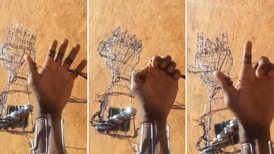 SA man creates bionic arm with metal wires, TikTok video gets 1.3 million viewers