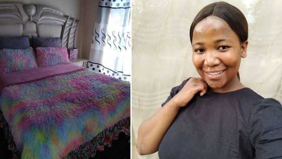 Creative 24-year-old shows off lovely crib and colourful bedroom, peeps stan