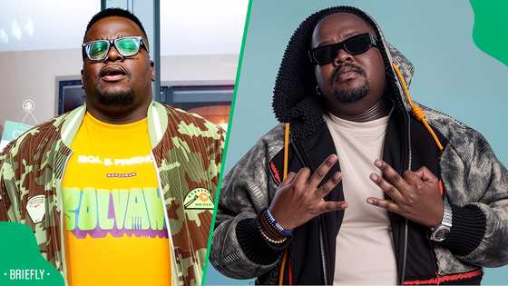 Heavy-K and Sol Phenduka's picture sparks hilarious online reactions: "Heavyweights of the game"