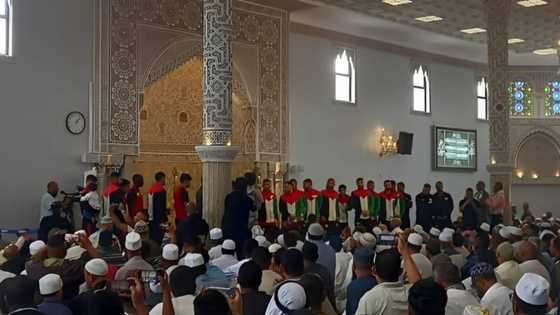 Cape Town welcomes Palestinian football team with open arms at Masjidul Quds
