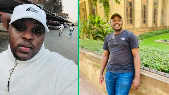 Man shows off first room after moving out of parents house, Mzansi gives feedback: "Nice and clean"