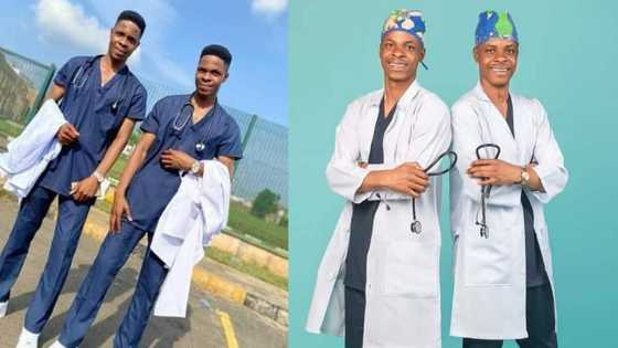 Handsome & brilliant twin boys graduate together as medical doctors
