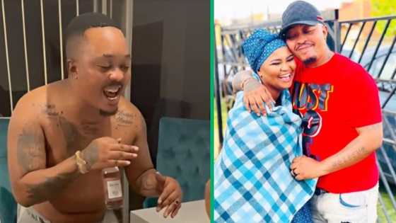 Couple serenades each other in TikTok video, Mzansi love to see man and woman hopelessly in love