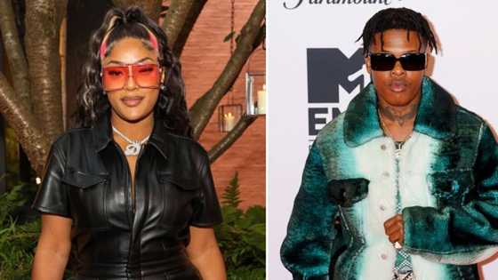 Nasty C and UK rapper Stefflon Don's 3 pics and 2 videos spark song collab rumours: "I smell a banger"