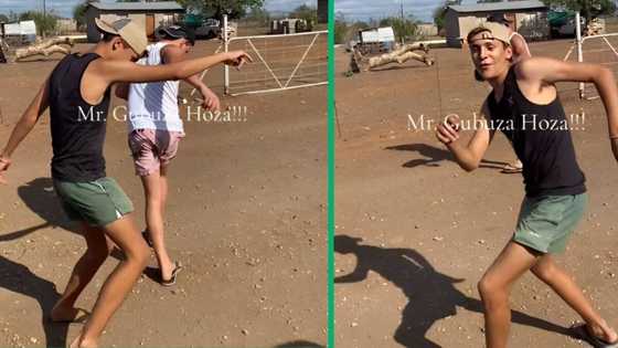 2 White men dance in Limpopo rural areas to upbeat music, SA loves it: "We are happy souls"