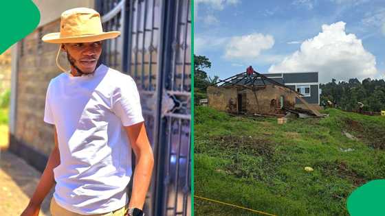 "Lesson to many stepchildren": Young man builds a stunning home for stepfather, SA moved