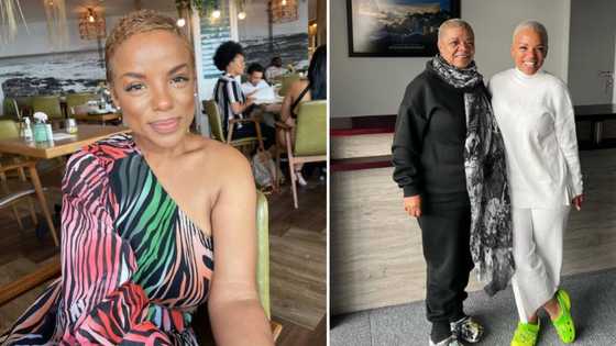 Stunning Expresso presenter celebrates purchasing first crib, SA celebs weigh in
