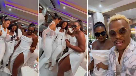 Videos of Shauwn Mkhize partying on day of bloody robbery at her mansion, Mzansi stunned: "Go big or go home"