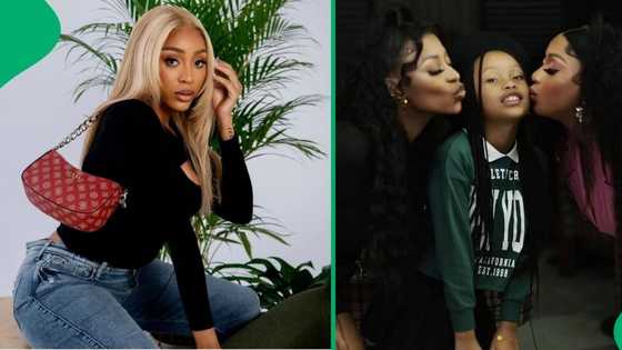 Nadia Nakai sends shout-out to DJ Zinhle on Kairo Forbes' birthday: "You did something special here"