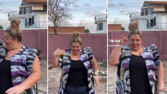 Canadian woman slays another amapiano TikTok dance, leaving Mzansi people screaming in the comments