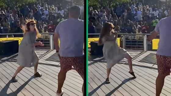 Swedish tourist wows South Africans with incredible dance moves to 'Sister Bethina'