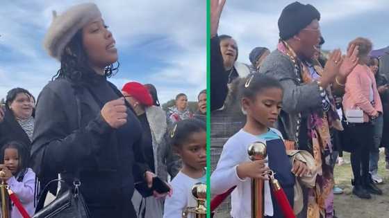 Woman leads Afrikaans funeral song in TikTok video, Mzansi in awe over vocals