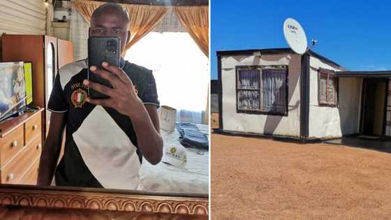 African man shares pictures of humble home on Facebook, kindhearted group members drop heartwarming comments